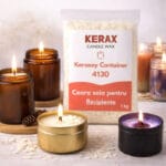 Ceara Soia pentru lumanari in recipiente - Kerax Kerasoy Container 4130