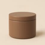 Recipient Lumânări Metalic | 120ml | Bronz