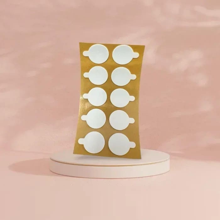 buline Buline dublu adezive pentru fitil (10 Buc) - imagine 1