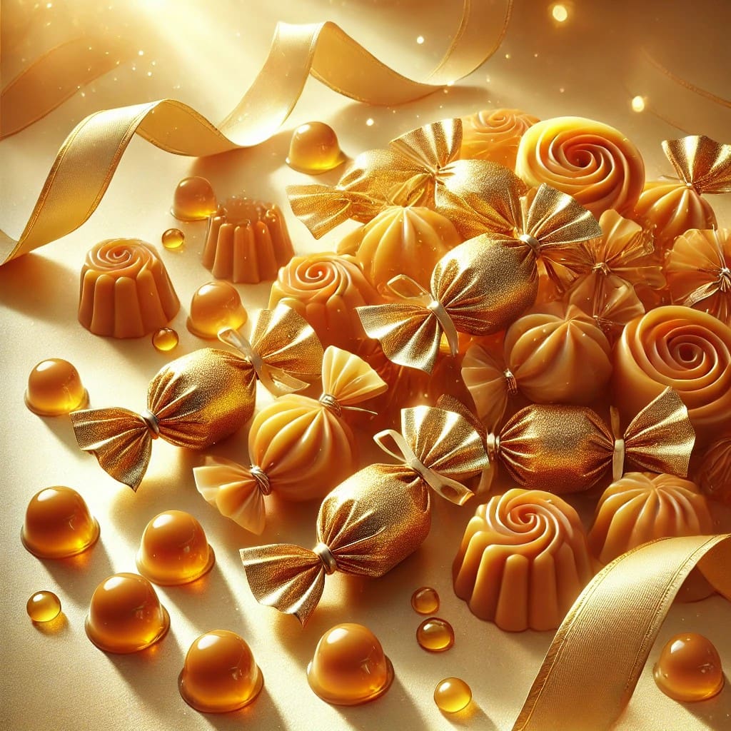 caramelle Parfumant Lumanari Caramel - imagine 1
