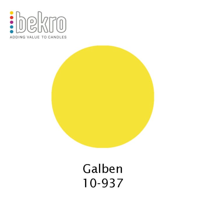 Colorant Lumanari Bekro Galben - imagine 2