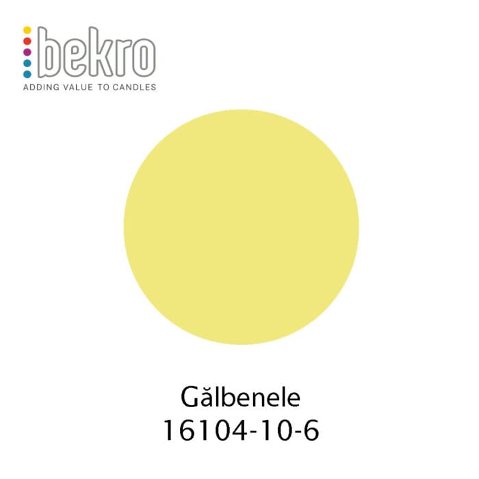 Colorant Lumanari Bekro Gălbenele 10g - imagine 2