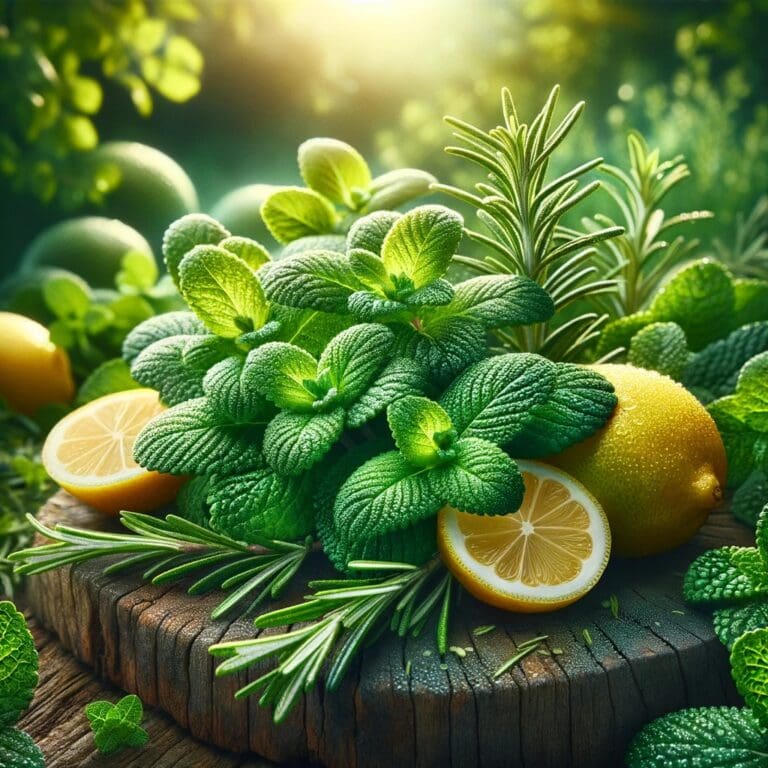 Parfumant Lumanari Lemon Balm and Rosemary