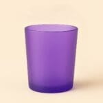 Recipient Lumânări Sticlă | 315ml | Mov Frosted