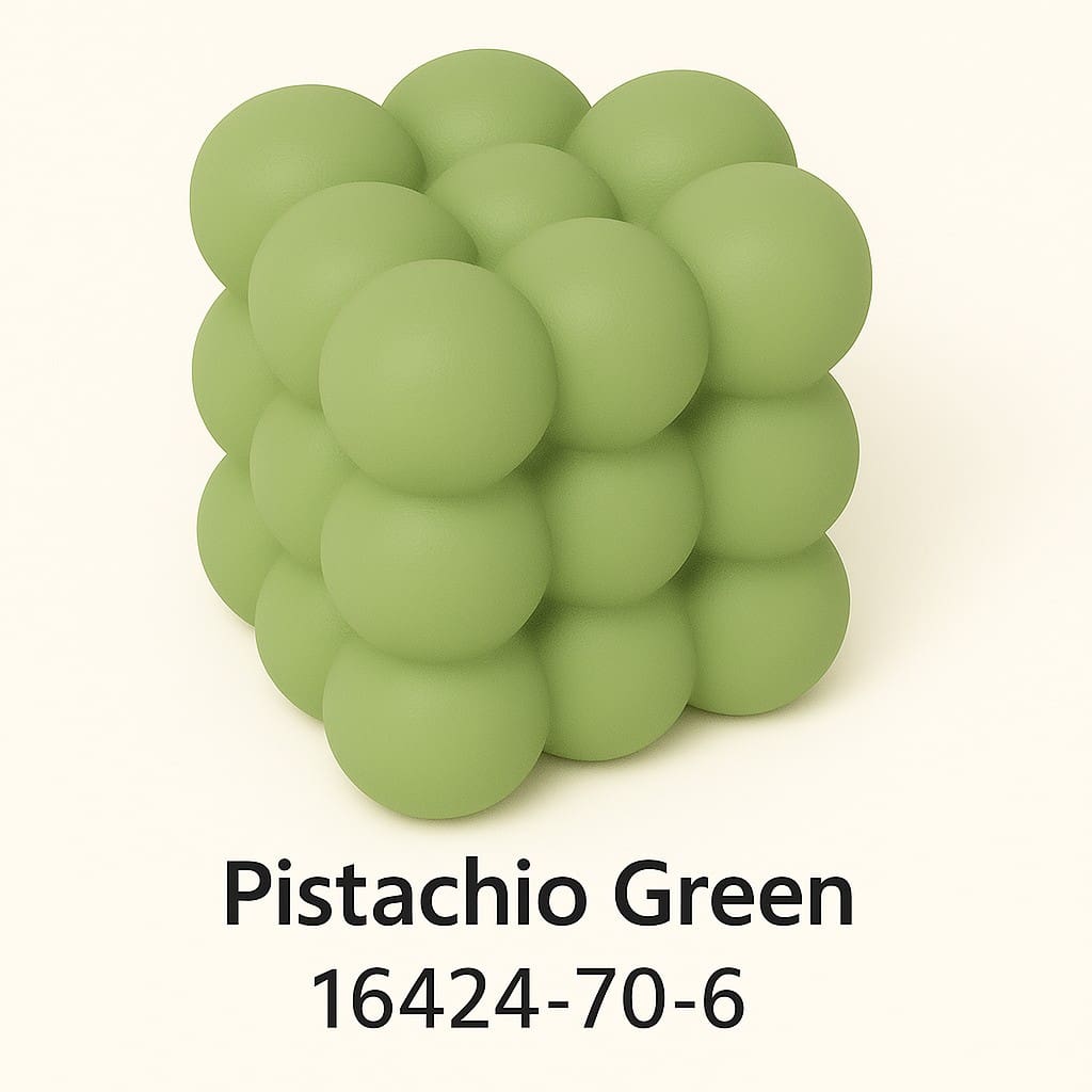 pistachiogreen Colorant Lumanari Fistic - imagine 1