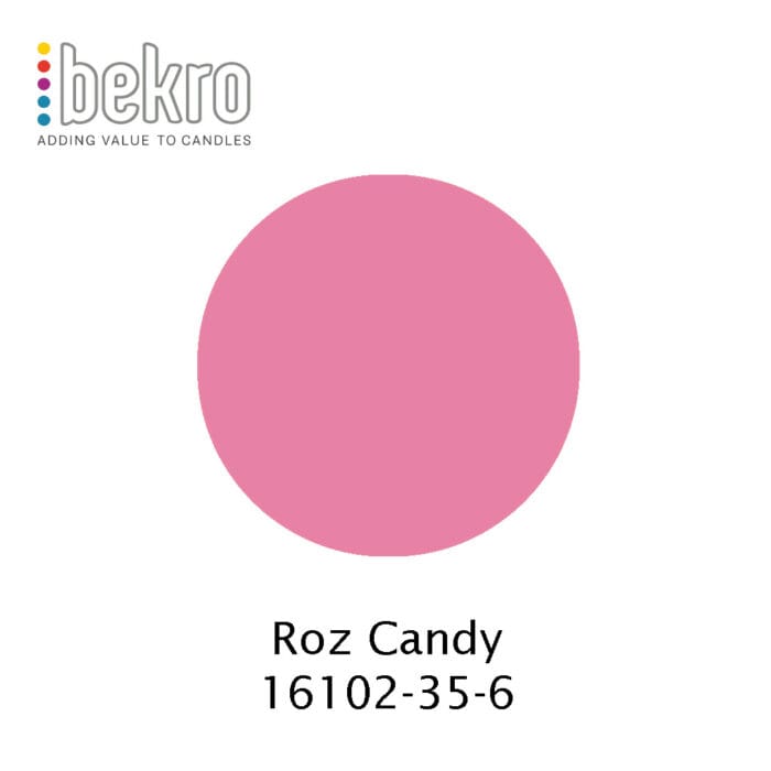 Colorant Lumanari Bekro Roz Candy 10g - imagine 2