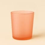Recipient Lumânări Sticlă | 315ml | Roz Frosted