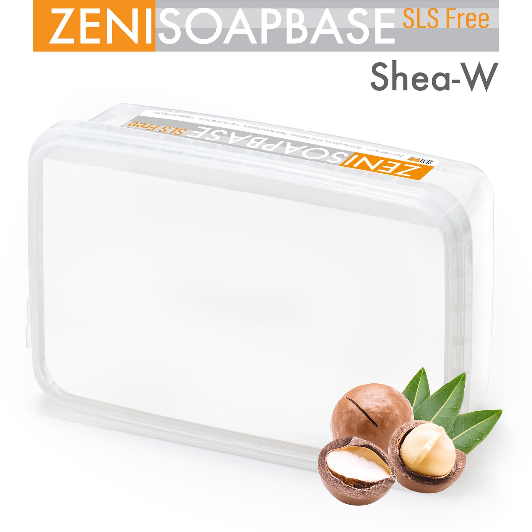 shea-w_1kg Baza pentru Sapun | Zenisoap Shea-W | Alb - imagine 1