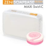 Baza pentru Sapun | Zenisoap Swirl-C | Transparent