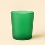 Recipient Lumânări Sticlă | 315ml | Verde Frosted