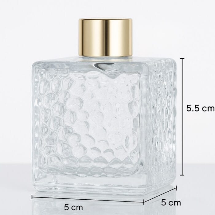Recipient Odorizant de Camera | 100ml | Model Diamant Patrat Mare - imagine 3