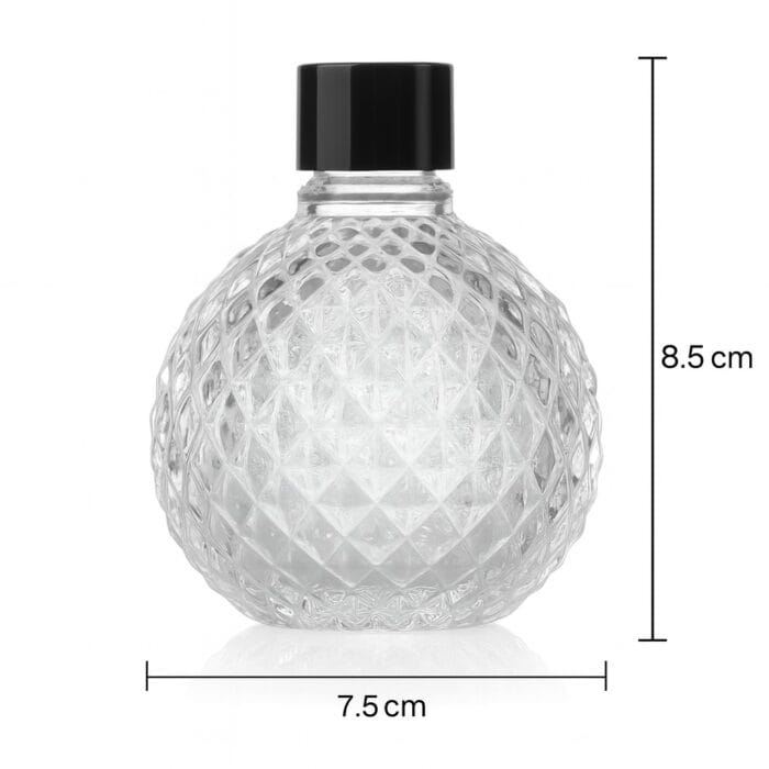 Recipient Odorizant de Camera | 100ml | Model Diamant Rotund - imagine 3