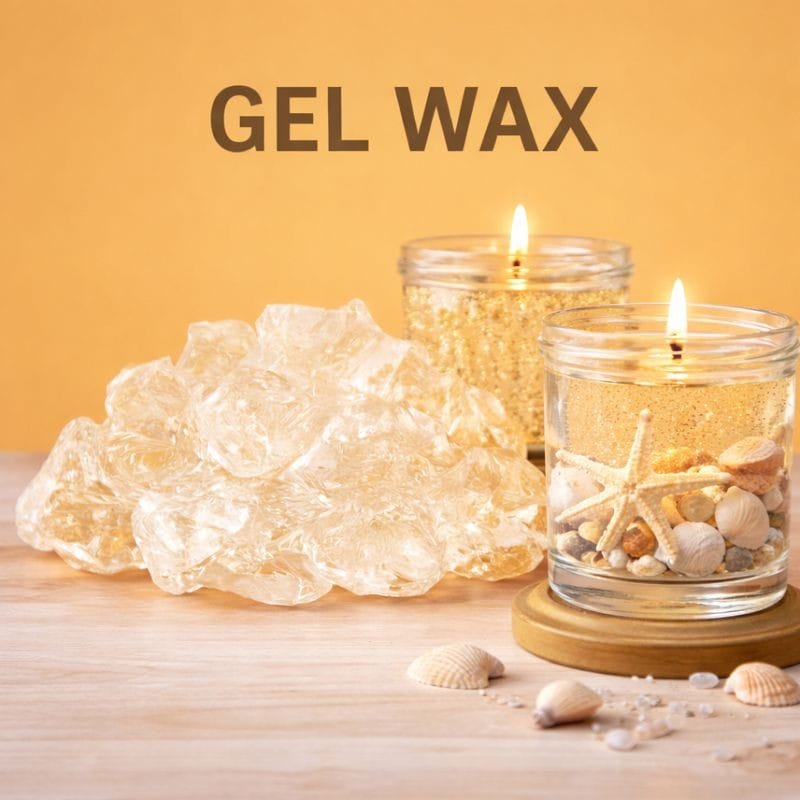 fgelwax Ceara Gel pentru lumanari in recipiente - KL Gel Wax - imagine 1