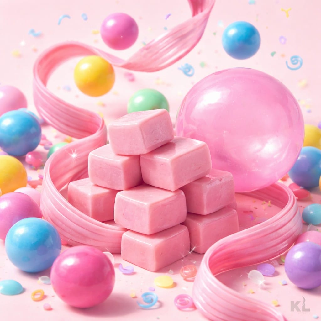 bubblegum Parfumant Lumanari Bubblegum - imagine 1